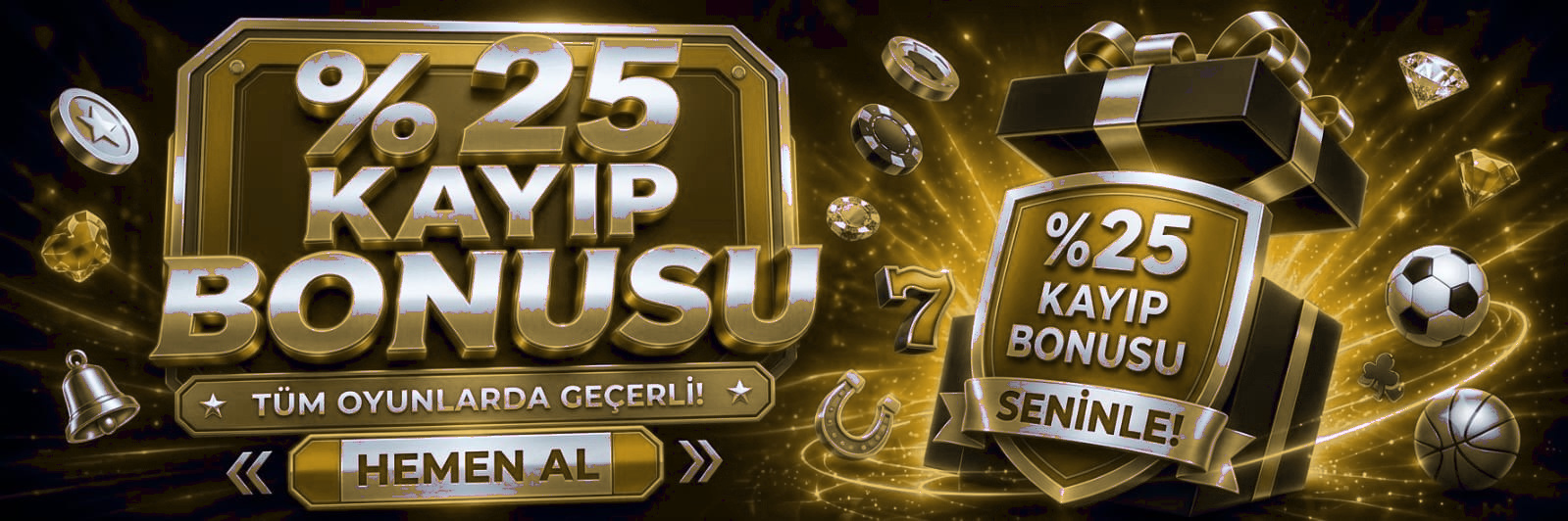 %25 Casino Kayıp Bonusu